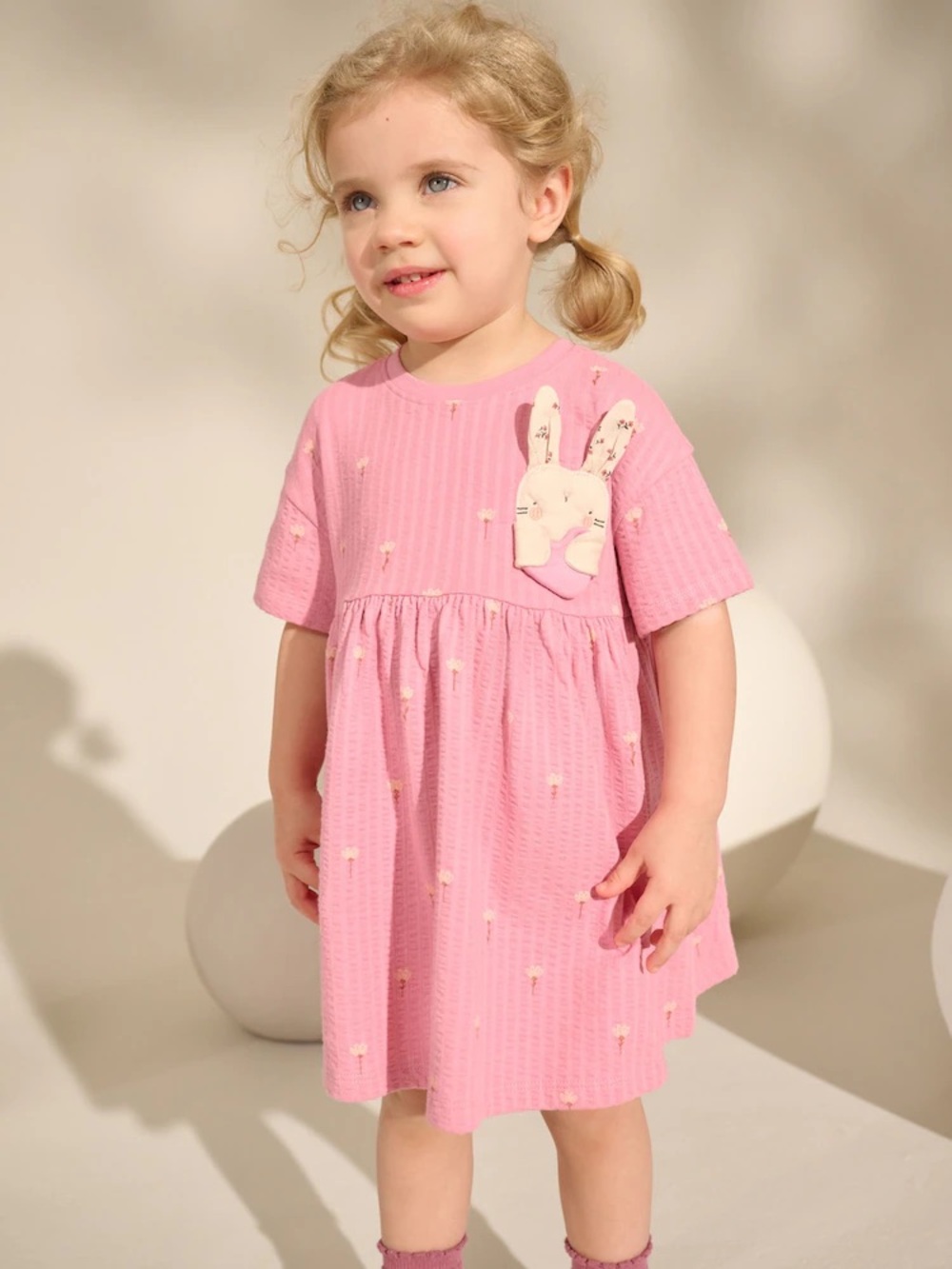 NEXT Girls Bunny Cute Summer Dress Size 2/3
Years